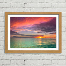 Load image into Gallery viewer, Sunset on Ala Moana Beach Hawaii
