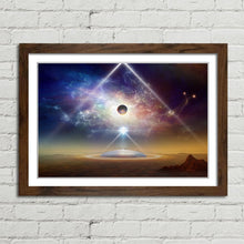 Load image into Gallery viewer, Alien Spaceship Near Planet Earth