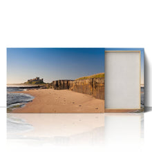 Load image into Gallery viewer, Bamburgh Castle Northumberland Beach