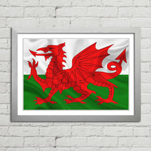 Load image into Gallery viewer, Wales Red Dragon National Flag