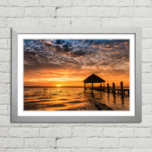 Load image into Gallery viewer, Sunrise Bacalar Coast Mexico