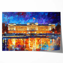 Load image into Gallery viewer, Buckingham Palace Leonid Afremov Inspired