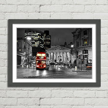 Load image into Gallery viewer, Red Bus at Royal Exchange London