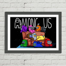 Load image into Gallery viewer, Among Us Game Characters on a Sofa