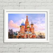 Load image into Gallery viewer, St Basils Cathedral Winter Red Square Moscow