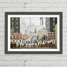 Load image into Gallery viewer, LS Lowry Coming From The Mill Painting
