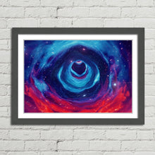 Load image into Gallery viewer, Wormhole and Nebulae in Space