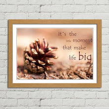 Load image into Gallery viewer, Fir Cone Positive Motivational Quote