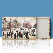 Load image into Gallery viewer, People Standing About LS Lowry