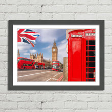 Load image into Gallery viewer, Big Ben and London Telephone