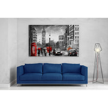 Load image into Gallery viewer, Red Telephone Box and London Cab