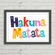 Load image into Gallery viewer, Hakuna Matata No Worries Quote