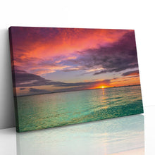 Load image into Gallery viewer, Sunset on Ala Moana Beach Hawaii