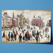 Load image into Gallery viewer, People Standing About LS Lowry