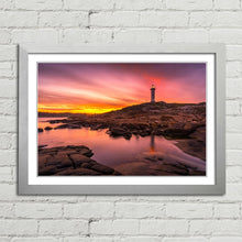 Load image into Gallery viewer, Subbe Lighthouse at Sunset