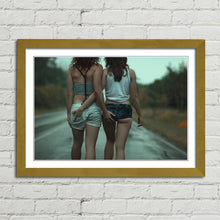 Load image into Gallery viewer, Girls Holding Close Gay Friends Fashion