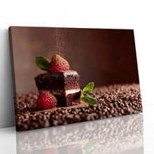 Load image into Gallery viewer, Chocolate Cake with Raspberry and Mint