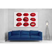Load image into Gallery viewer, Full Red Lips Mouth