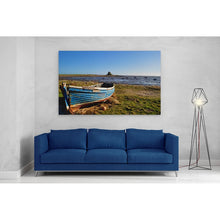 Load image into Gallery viewer, Lindisfarne Castle and Boat