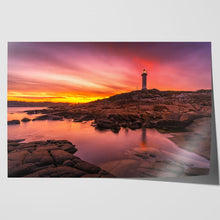 Load image into Gallery viewer, Subbe Lighthouse at Sunset