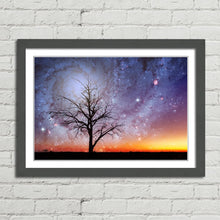 Load image into Gallery viewer, Alien World Tree Silhouette