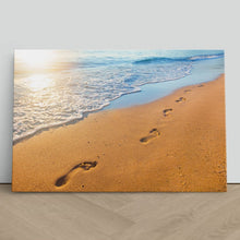 Load image into Gallery viewer, Footprints in the Sand Beach