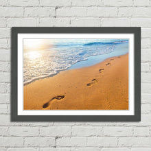 Load image into Gallery viewer, Footprints in the Sand Beach