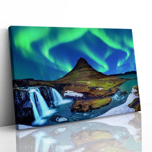 Load image into Gallery viewer, Northern Lights Kirkjufell