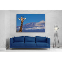 Load image into Gallery viewer, Giraffe near Mount Kilimanjaro