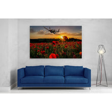 Load image into Gallery viewer, Poppy Field Spitfire Remembrance