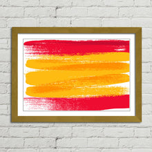 Load image into Gallery viewer, Spain Flag Brush Paint