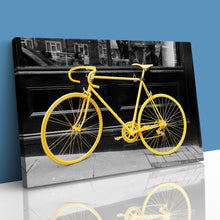 Load image into Gallery viewer, Yellow Bicycle Abstract