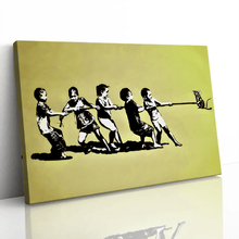 Load image into Gallery viewer, Banksy Blek Le Rat Inspired Tug of War