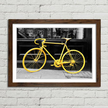 Load image into Gallery viewer, Yellow Bicycle Abstract