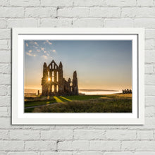 Load image into Gallery viewer, Sun Ray on Whitby Abbey