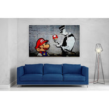 Load image into Gallery viewer, Mario Cop Police Banksy