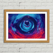 Load image into Gallery viewer, Wormhole and Nebulae in Space