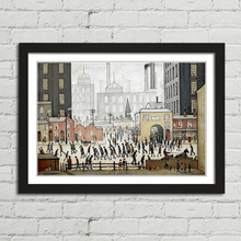 Load image into Gallery viewer, LS Lowry Coming From The Mill Painting