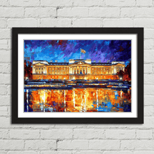 Load image into Gallery viewer, Buckingham Palace Leonid Afremov Inspired