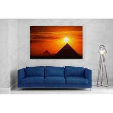 Load image into Gallery viewer, Pyramids in Sunset Giza Cairo