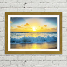 Load image into Gallery viewer, Beach Sunset & Crashing Wave