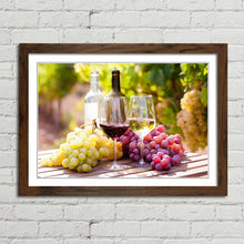 Load image into Gallery viewer, Glasses of Red and White Wine Grapes