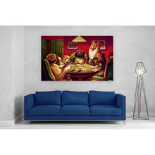 Load image into Gallery viewer, Dogs Playing Cards Coolidge Vintage