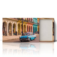 Load image into Gallery viewer, Old Blue Taxi Car Havana