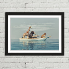 Load image into Gallery viewer, Wild Animals in a Boat