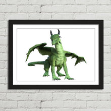 Load image into Gallery viewer, Fantasy Dragon Green Monster