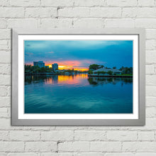 Load image into Gallery viewer, Colourful Miami Bay Sunset