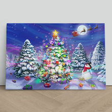 Load image into Gallery viewer, Christmas Tree Legend Santa Reindeer Snowman