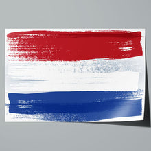 Load image into Gallery viewer, Netherlands Flag Brush Paint