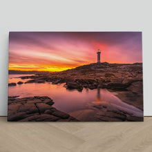 Load image into Gallery viewer, Subbe Lighthouse at Sunset